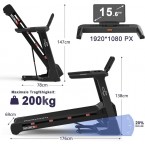 Decorcn Home Treadmill - 7.5HP